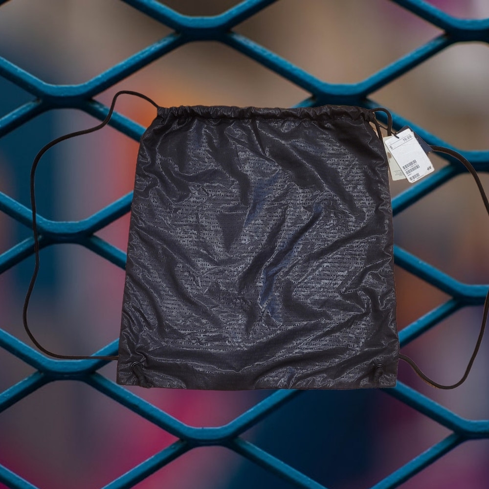 H&M Unisex Drawstring Backpack